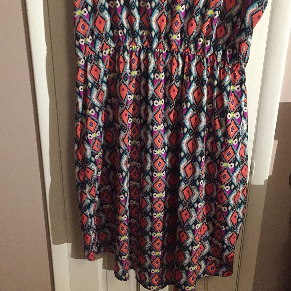 Indulge Multicolored High/Low Dress - Picture 7 of 8
